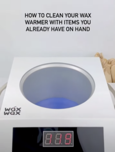 How to clean your wax machine