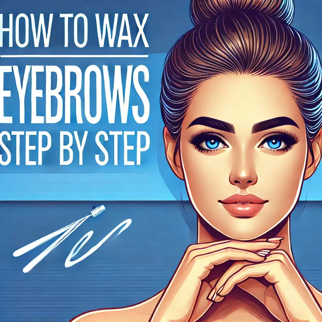 how to wax eyebrows